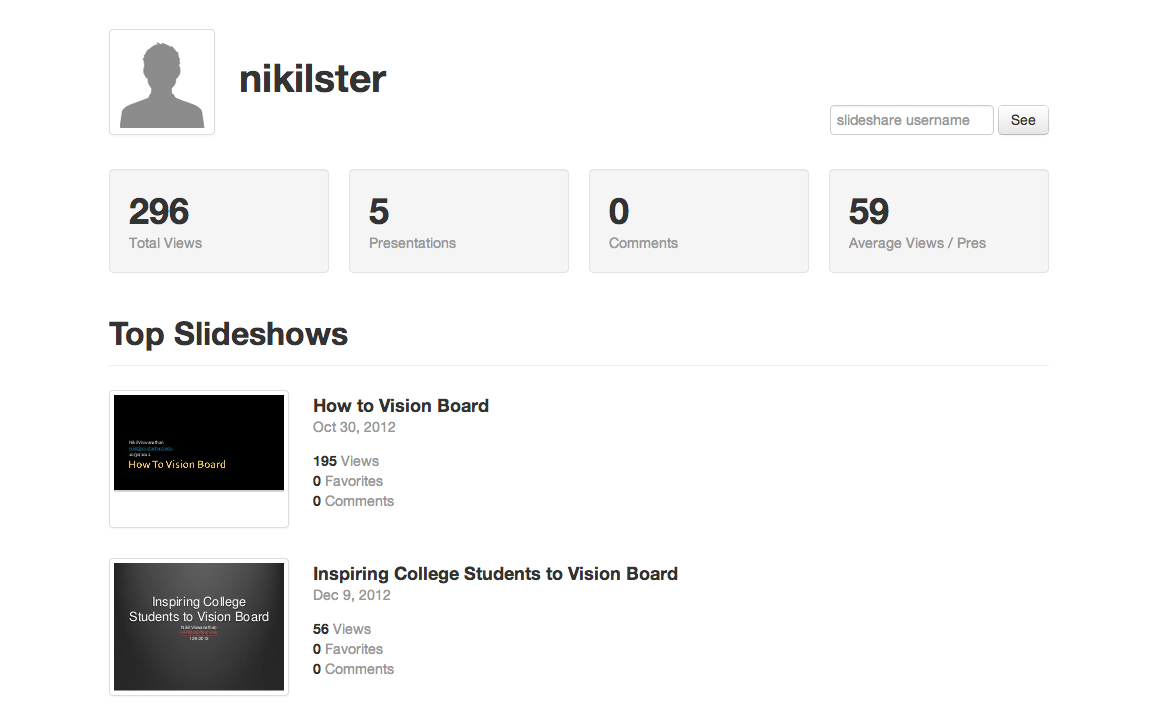 Slideshare Analytics image 2
